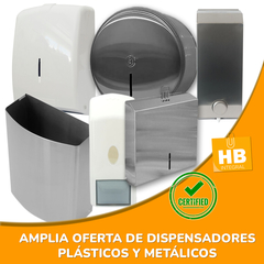 Kit Dispenser - Jabón Liquido -toallas Mano- Papel Higiénico - HB Integral - Todo en un solo lugar!