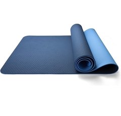 COLCHONETA YOGA MAT TPE 6mm BICOLOR - comprar online