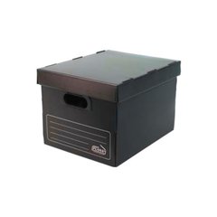 CAJA ARCHIVO PLASTICO PLANA 800 CON TAPA 40x30x19,5 cm - Pack x10 u - tienda online