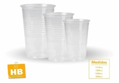 Vaso Descartable Plastico Transparente 200cc - comprar online