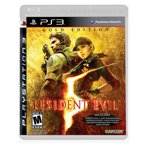 Resident Evil 5 Gold Edition USADO PS3