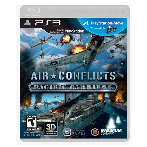 AIR CONFLICTS PACIFIC CARRIERS USADO PS3
