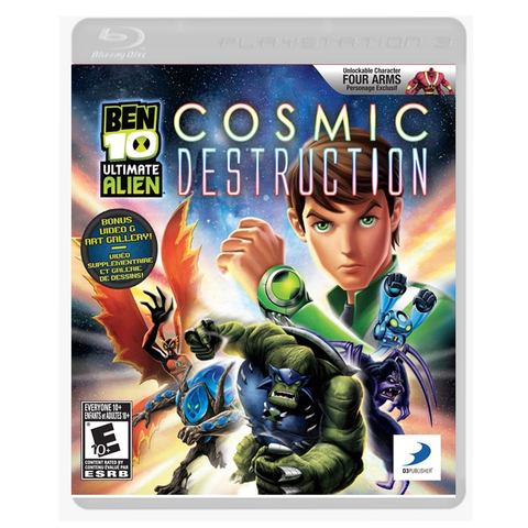 BEN 10 ULTIMATE ALIEN COSMIC DESTRUCTION USADO PS3