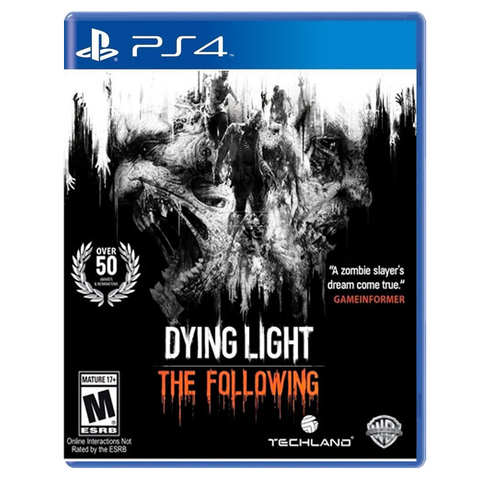 DYING LIGHT THE FOLLOWING PS4
