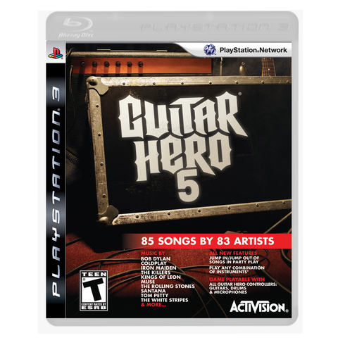 GUITAR HERO 5 USADO PS3