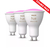 PHILIPS HUE DICROICA RGB EU PACK X3