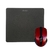 KOLKE COMBO MOUSE PAD KED-151 NEGRO + MOUSE INALAMBRICO KEM-412 ROJO