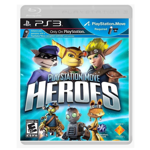 PLAYSTATION MOVE HEROES USADO PS3