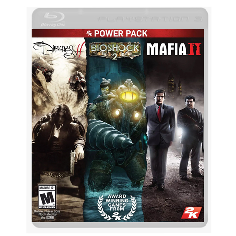 POWER PACK DARKNESS 2, BIOSHOCK 2 Y MAFIA 2 USADO PS3