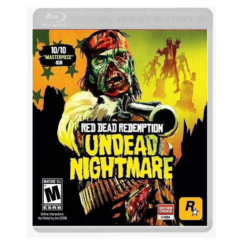 RED DEAD REDEMPTION UNDEAD NIGHTMARE USADO PS3