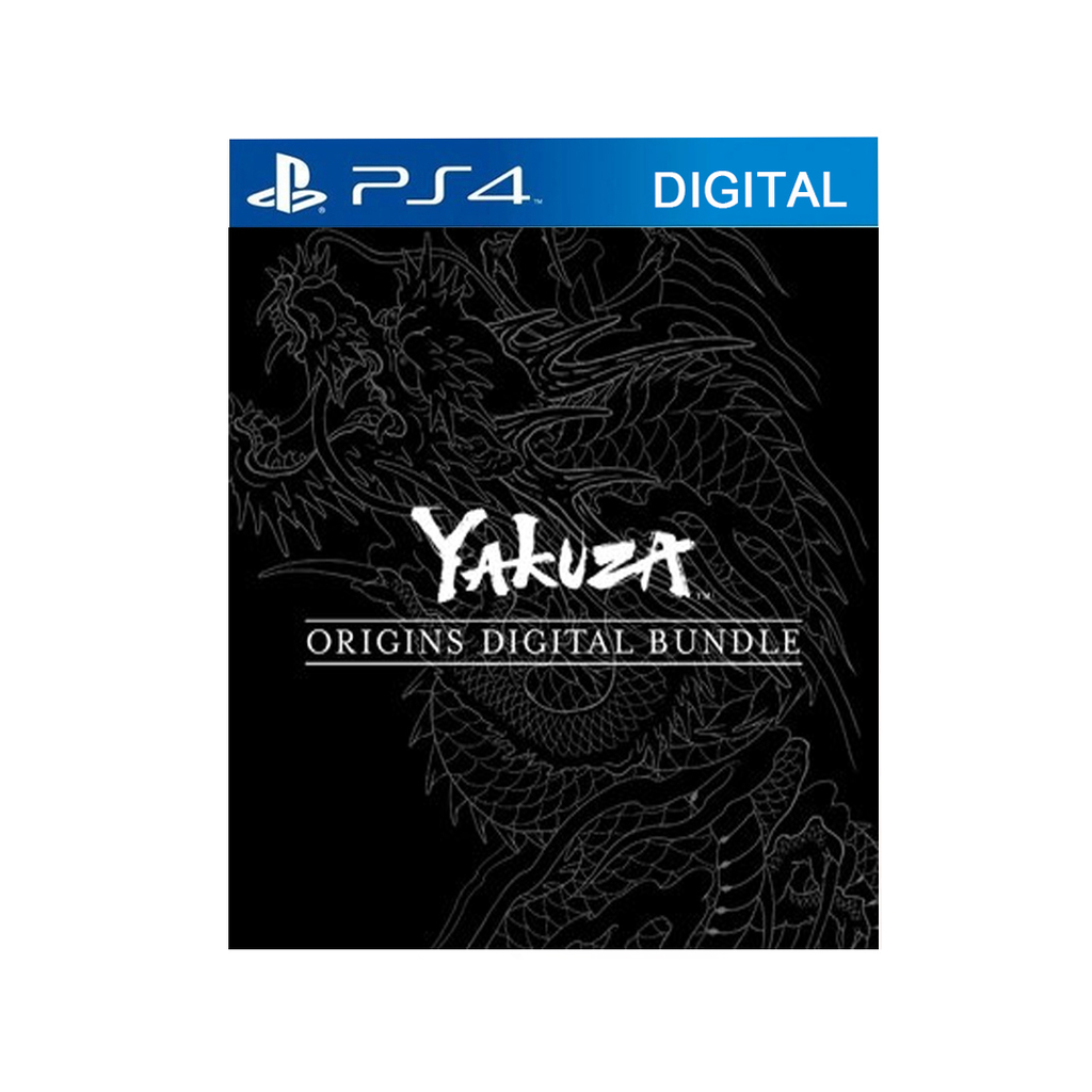 Yakuza Origins Pack ( Yakuza 0 / Kiwami / Kiwami 2) PS4 DIGITAL