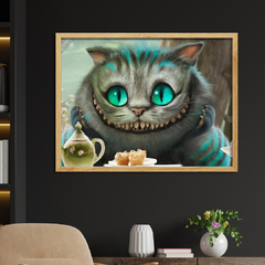 Cuadro Gato Cheshire Tim Burton