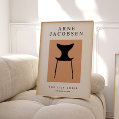 Cuadro Arne Jacobsen - The Lily Chair