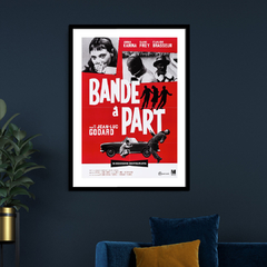 Cuadro Poster Bande a part - Jean-Luc Godard