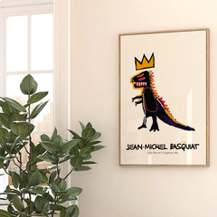 Set de 3 cuadros Basquiat Trumpet - Oz Cuadros Decorativos