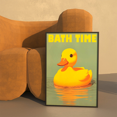 Cuadro Bath Duck