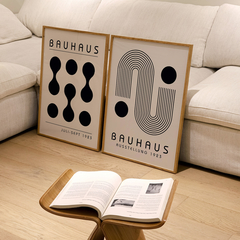 Set de 2 Cuadros Bauhaus