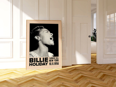 Cuadro Poster Billie Holiday