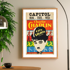 Cuadro City Lights - Chaplin