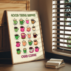 Cuadro Good Things - Coffee 3