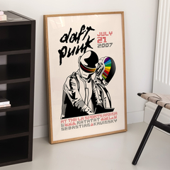 Cuadro Poster Daft Punk