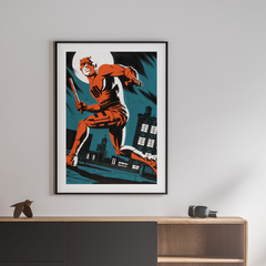 Cuadro Poster Daredevil Ilustracion