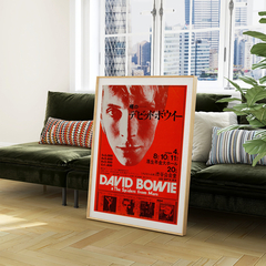 Cuadro Poster David Bowie Japan