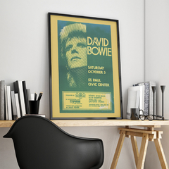 Cuadro Poster David Bowie