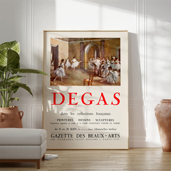 Cuadro El Foyer de Danza en la Opera - Edgar Degas