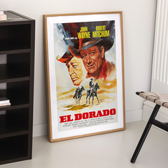 Cuadro Poster El Dorado - Howard Hawks