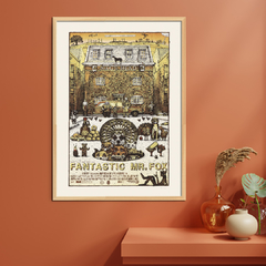 Cuadro Poster Fantastic Mr Fox - Wes Anderson
