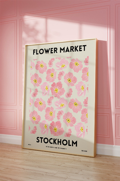 Cuadro Flower Market 24 Stockholm