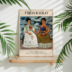 Cuadro Frida Kahlo - Las dos Fridas