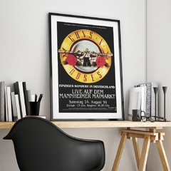 Cuadro Poster Guns N Roses Live Germany