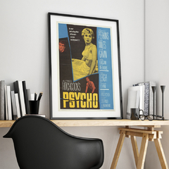 Cuadro Poster Psycho - Hitchcock
