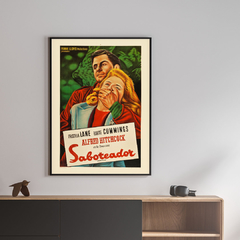 Cuadro Poster Saboteur