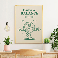 Cuadro Find Your Balance (Green)