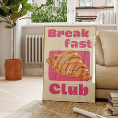 Cuadro Breakfast Club Pink