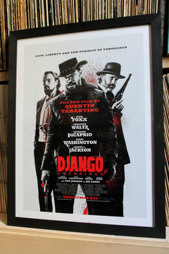 Cuadro Django Unchained - Quentin Tarantino - comprar online
