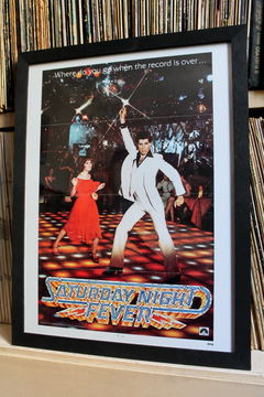 Cuadro Poster Saturday Night Fever - comprar online