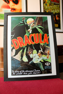 Cuadro Poster Dracula - Tod Browning - comprar online
