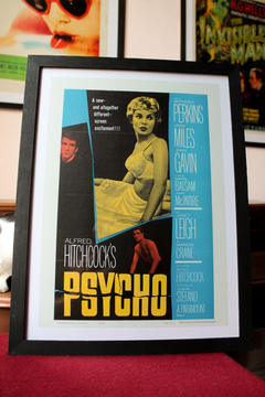 Cuadro Poster Psycho - Hitchcock en internet