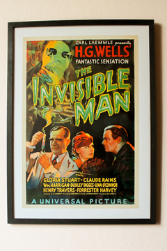 Cuadro Poster The Invisible Man - James Whale - comprar online