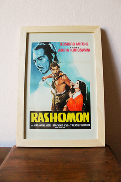 Cuadro Poster Rashomon - Kurosawa - comprar online