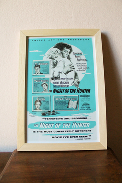Cuadro Poster La Noche del Cazador - Charles Laughton - comprar online