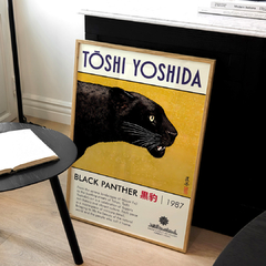 Set de 2 cuadros Toshi Yoshida - Tiger/Black Panther en internet