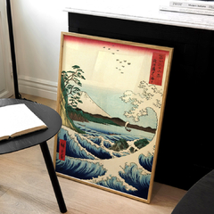 Cuadro A Great Wave Off Fuji - Utagawa Hiroshige