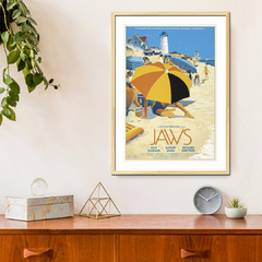 Cuadro Poster Jaws - Steven Spielberg