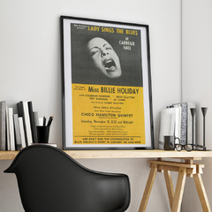 Cuadro Poster Billie Holiday