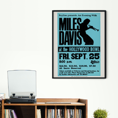 Cuadro Miles Davis at The Hollywood Bowl